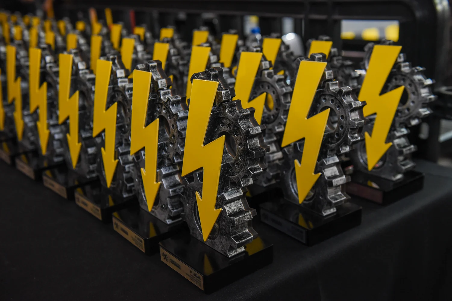 Troféus da Robocore Experience